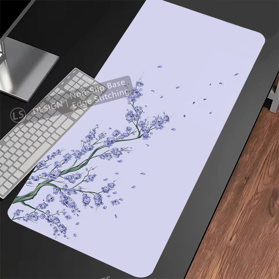 CoreAesthetics™ Japanese Tree Blossom Desk Mat (900x400mm)
