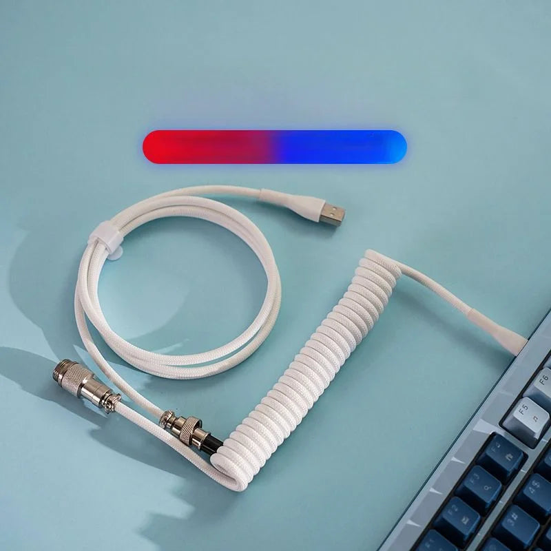 CoreAesthetics™ Custom Coiled Keyboard Cable