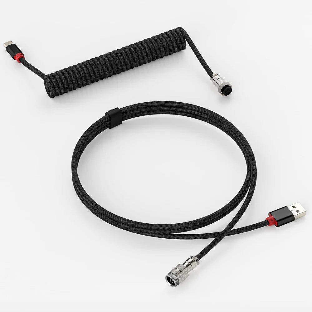 CoreAesthetics™ Custom Coiled Keyboard Cable